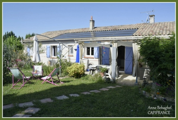 Maison individuelle plain-pied- 146m2- garage- Terrain 1800m2