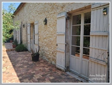 LAMONTJOIE- Centre village - Maison en pierre 140 m2 avec garage,dépendances et grand jardin