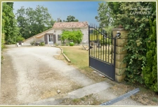 Entre Lectoure et Astaffort- Maison en pierre 5 pièces-127m2-  terrain 1526m2
