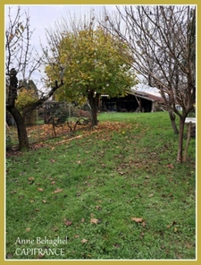 For sale in Pergain-Taillac: Village house, 170m2 - Land 1100m2 - garage - shed