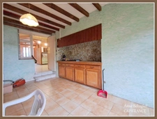 For sale in Pergain-Taillac: Village house, 170m2 - Land 1100m2 - garage - shed