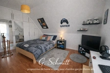 Maison 5 pièces – 120 m²  – Jardin, terrasse et double garage – Quartier calme à COLMAR à vendre 