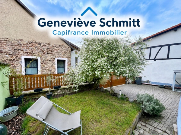 Maison de charme 122 m² avec terrasse, cour et cave – SUNDHOFFEN (68)