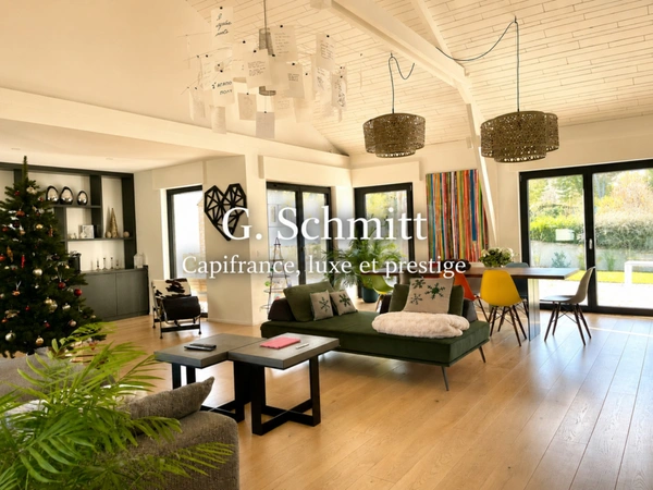 Villa d'architecte 6 pièces proche de COLMAR (68) COUP DE COEUR 