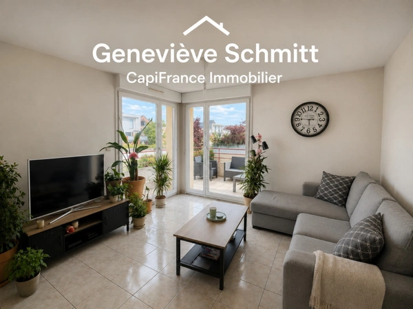 Appartement à vendre 3 pièces  Quartier des Maraichers COLMAR (68) PERLE RARE