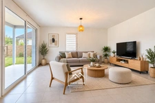 ARTIGUELOUVE (64) – À VENDRE – Maison récente de plain-pied de 92 m² – 3 chambres – Terrasse couverte, jardin et garage.