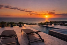 A VENDRE - PROPRIÉTÉ CONFIDENTIELLE – VILLA CONTEMPORAINE – VUE MER ABSOLUE – PRESTATIONS SIGNATURE - SAINT FRANCOIS