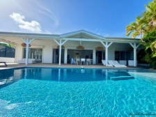 EXCLUSIVE - FOR SALE - LUXURY FURNISHED VILLA WITH SEA VIEW - SAINT FRANCOIS