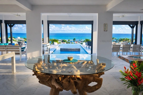 A VENDRE - PROPRIÉTÉ CONFIDENTIELLE – VILLA CONTEMPORAINE – VUE MER ABSOLUE – PRESTATIONS SIGNATURE - SAINT FRANCOIS