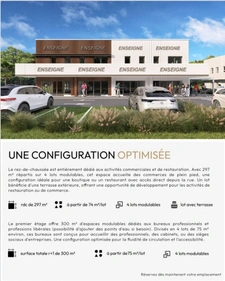 EN EXCLUSIVITE - A LOUER – LOCAUX COMMERCIAUX & PROFESSIONNELS – LE MOULE (QUARTIER PORTLAND)