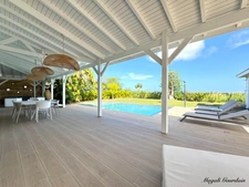 EXCLUSIVE - FOR SALE - LUXURY FURNISHED VILLA WITH SEA VIEW - SAINT FRANCOIS