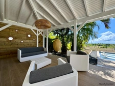 EXCLUSIVE - FOR SALE - LUXURY FURNISHED VILLA WITH SEA VIEW - SAINT FRANCOIS