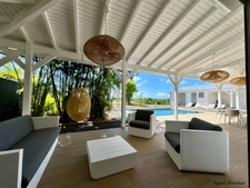 EXCLUSIVE - FOR SALE - LUXURY FURNISHED VILLA WITH SEA VIEW - SAINT FRANCOIS