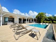 EXCLUSIVE - FOR SALE - LUXURY FURNISHED VILLA WITH SEA VIEW - SAINT FRANCOIS