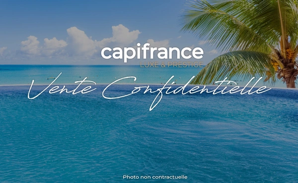 SAINT-FRANÇOIS – VILLA D'ARCHITECTE AVEC VUE MER, 4 SUITES ET RENTABILITÉ TOURISTIQUE REMARQUABLE