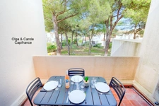 2-room apartment for sale in LE CAP D'AGDE (34), view of Port Lano, with parking, tennis, swimming pool, beach