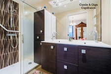 Appartement triplex avec vue mer aux Falaises à 50 m de la plage.