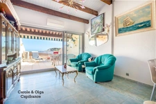 Appartement triplex avec vue mer aux Falaises à 50 m de la plage.