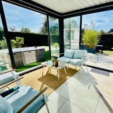  à vendre Maison au calme récente de plain pied avec véranda 5 pièces SAINT PAUL LES DAX (40) , DPE A