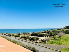 Appartement triplex avec vue mer aux Falaises à 50 m de la plage.
