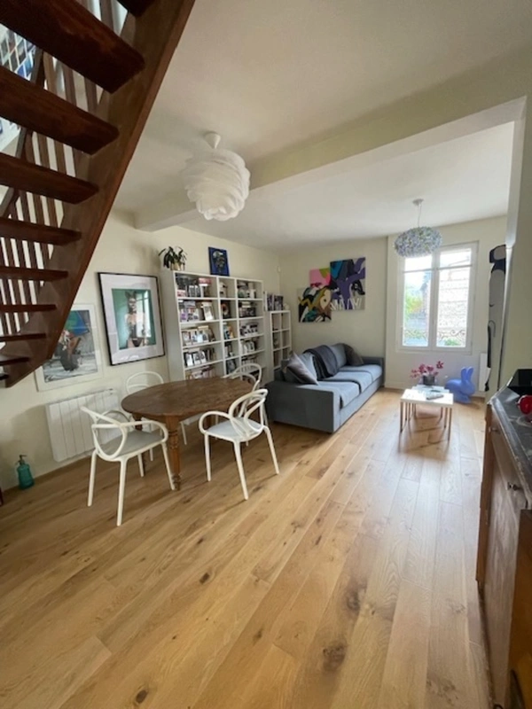 Grand F3 en Duplex à Rouen - 65 m2 loi Carrez - entre Saint André et Quartier Gare 