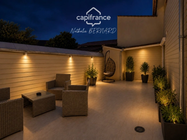 Maison 126 m² – 4 chambres dont une suite parentale – Terrasse – Garage 44 m²