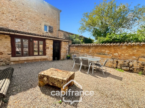 Maison à vendre 4 pièces proche Monpazier, terrain 1300m² (24)