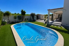 Exclusivité ! Maison à vendre 5 pièces SAUVIAN (34) piscine, garage, sans vis à vie, proche de la mer