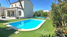 Exclusive! 5-room house for sale in SAUVIAN (34) with swimming pool, garage, close to the sea