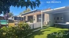 Dpt Hérault (34), VIAGER OCCUPE villa PLAIN PIED de 2017 de 125 m² - 3 suites parentales, 491m² - Garage, piscine, spa