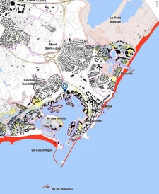 VIAGER LIBRE – CAP D’AGDE (34) CENTRE PORT– T2, BALCON AVEC VUE DÉGAGÉE JUSQU’AU PORT ET LA MER