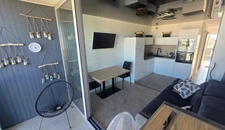 VIAGER LIBRE – CAP D’AGDE (34)– T2, BALCON AVEC VUE DÉGAGÉE JUSQU’AU PORT ET LA MER
