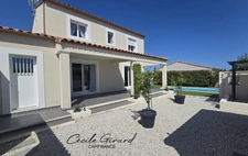 Exclusive! 5-room house for sale in SAUVIAN (34) with swimming pool, garage, close to the sea