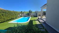 Exclusive! 5-room house for sale in SAUVIAN (34) with swimming pool, garage, close to the sea