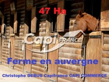 A vendre, Propriété agricole rare avec terres libre de tous fermage avec leurs DPB et plusieurs bâtiments – Limagne (Auvergne)