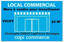 Murs d'un magasin à vendre VICHY (03)