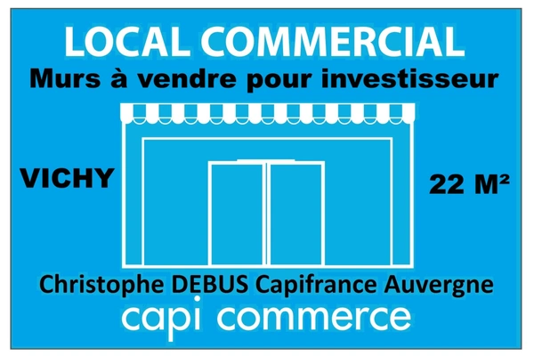 Murs d'un magasin à vendre VICHY (03)