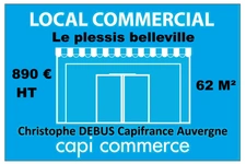 Local commercial à louer LE PLESSIS BELLEVILLE (60)