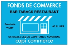 Fonds de commerce Bar Restaurant FDJ proche de VICHY (03)