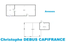 Maison à vendre centre-ville de GANNAT (03)