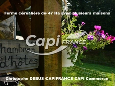 A vendre, Propriété agricole rare avec terres libre de tous fermage avec leurs DPB et plusieurs bâtiments – Limagne (Auvergne)