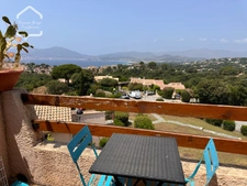 PORTICCIO, Studio meublé avec terrasse, piscine et vue mer panoramique