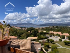 PORTICCIO, Studio meublé avec terrasse, piscine et vue mer panoramique
