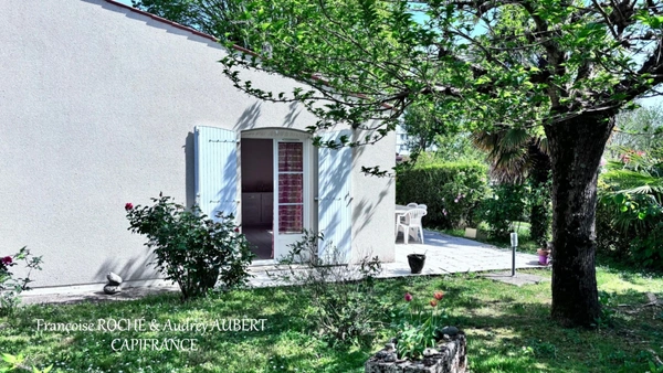 Maison 88m2 - plain-pied - 4 pièces - 3 chambres - garage - jardin clos à SAINTES (17)- Quartier La Fenètre