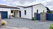 Pavillon de plain-pied -131 m² - 5 pièces - 3 chambres  - CABARIOT (17)
