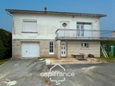 Maison de 124m² habitables à rafraichir - 5 pièces - 4 chambres - jardin, Terrain de 775 m²  - FONTCOUVERTE (17)