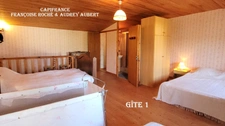 Ensemble immobilier : maison + gîte + annexe + garage, atelier et jardin clos à  NIEUL LES SAINTES (17)