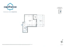 Studio de 34m² en rez de jardin -  BRENTHONNE (74)
