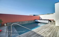 Maison à vendre 6 pièces, contemporaine de plain-pied 2022, sans vis-à-vis, avec piscine proche de La Rochelle.