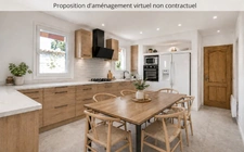 Marsilly – Maison à vendre de plain-pied au calme avec beau jardin arboré, 4 chambres, sur parcelle de 700m²